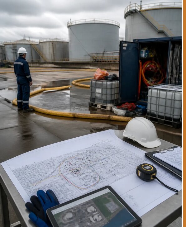 Разработка плана ликвидации разливов нефти в Соли-Илецке