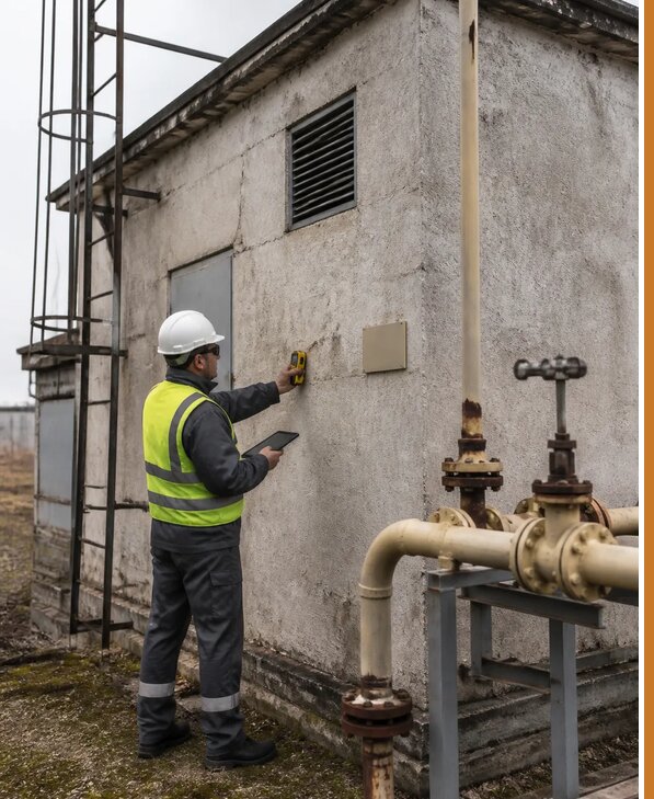 Экспертиза зданий газорегуляторных пунктов в Соли-Илецке